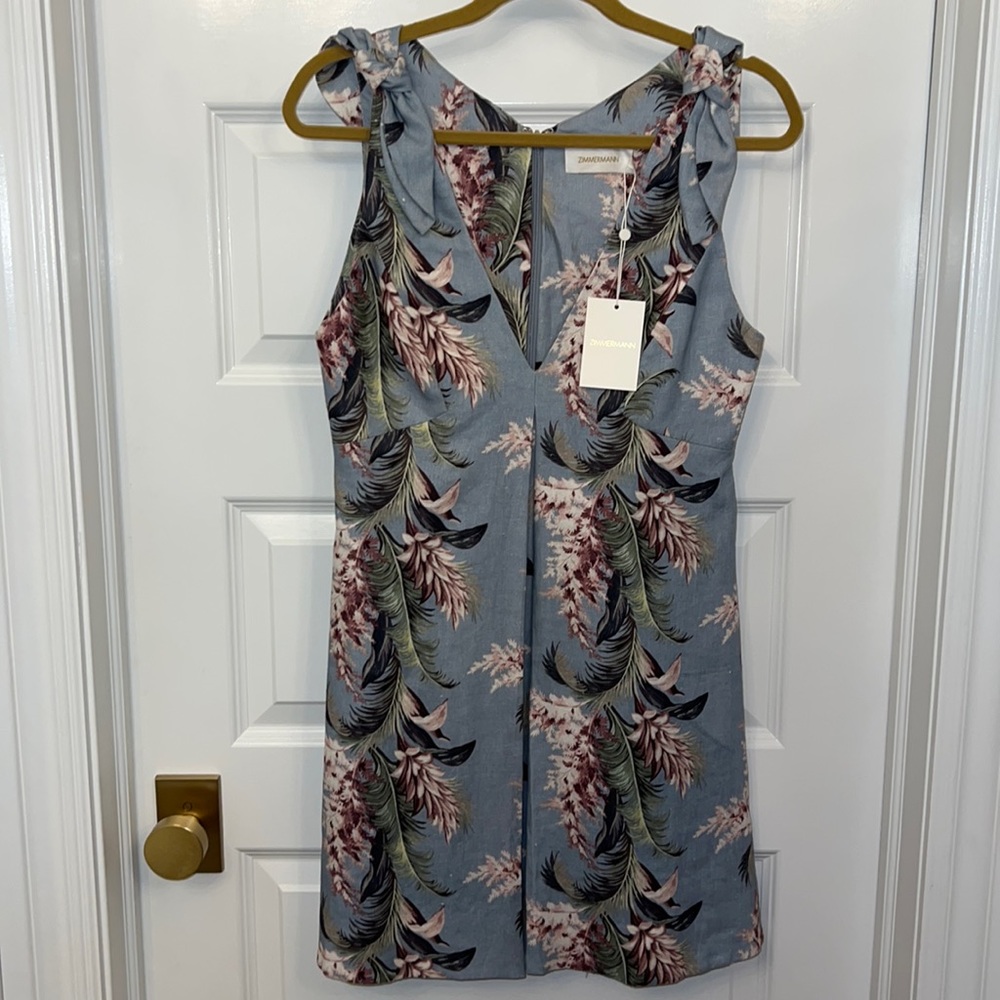 Zimmermann Winsome Trapeze Dress sz au 1 (US 4-6)
